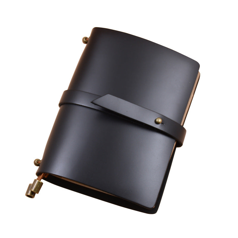 Wholesale Creative Cowhide Notebook Diy Thickened Retro Leather Notebook Diary